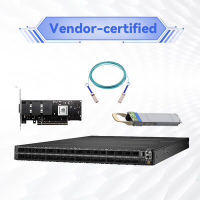 400GB/S Ib Mellanox Switch de red por puerto La opción definitiva para su servidor almacenado MQM9790-NS2R(920-9B210-00RN-0D0) Switches administrados