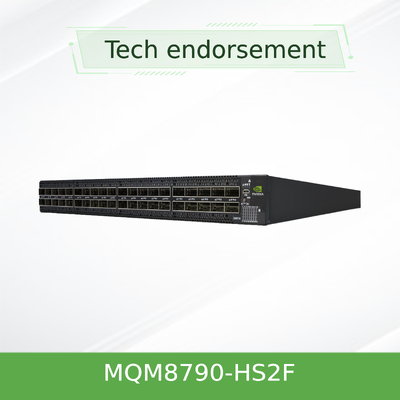 NVIDIA Quantum MQM8790-HS2F 200Gb/s InfiniBand Switch 40 puertos 16Tb/s