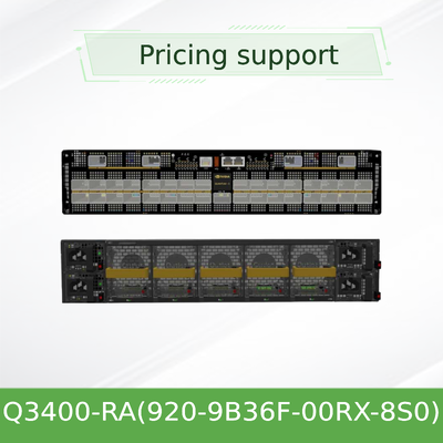 NVIDIA Q3400-RA 144-Port 800Gb/s XDR InfiniBand Switch para inteligencia artificial