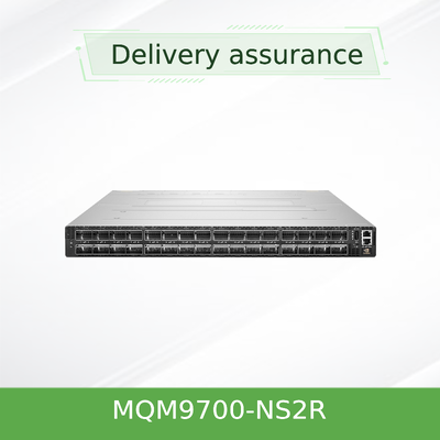 NVIDIA Quantum-2 MQM9700-NS2R 400Gb/s InfiniBand Switch NDR de 64 puertos, flujo de aire C2P, gestión a bordo