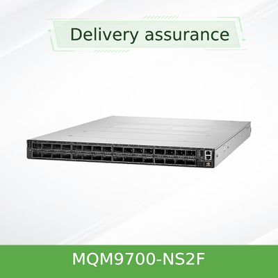 NVIDIA Quantum-2 MQM9700-NS2F 400Gb/s InfiniBand Switch NDR de 64 puertos, flujo de aire P2C, gestión a bordo