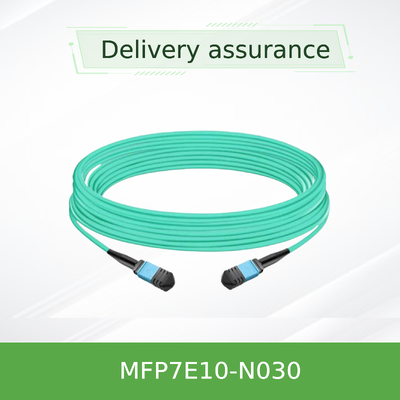 Cable de fibra multimodo MPO-12/APC de 30 m NVIDIA MFP7E10-N030