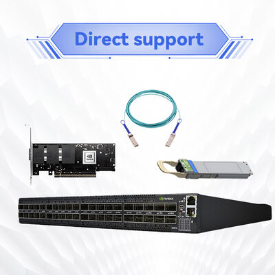 Switch InfiniBand NVIDIA Q3200-RA de 800 Gb/s | Chasis de doble switch de 72 puertos, 57,6 Tb/s