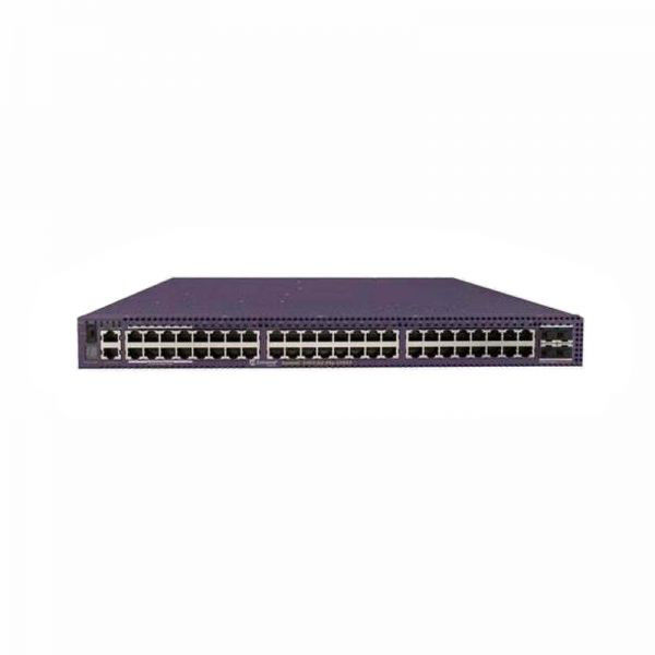 Puertos extremos de la base 48 del puerto de la consola 10GE4 del interruptor X460 PoE+ del RJ45 48x