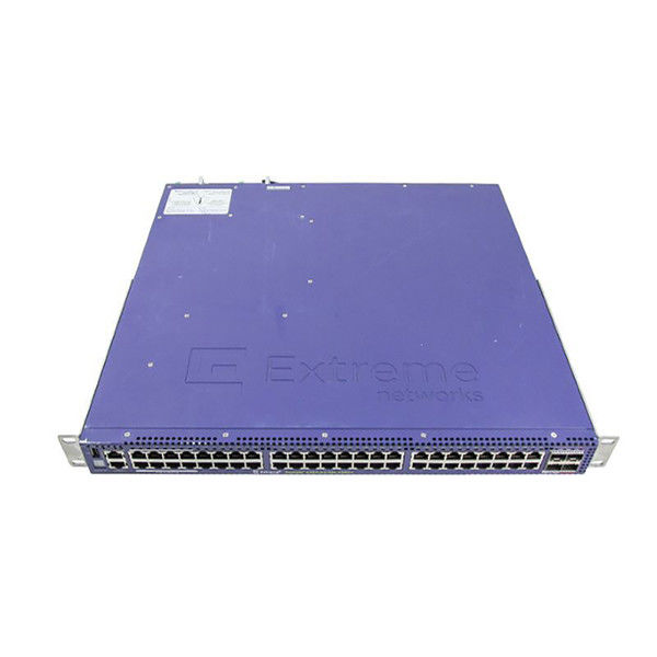 Puertos extremos de la base 48 del puerto de la consola 10GE4 del interruptor X460 PoE+ del RJ45 48x