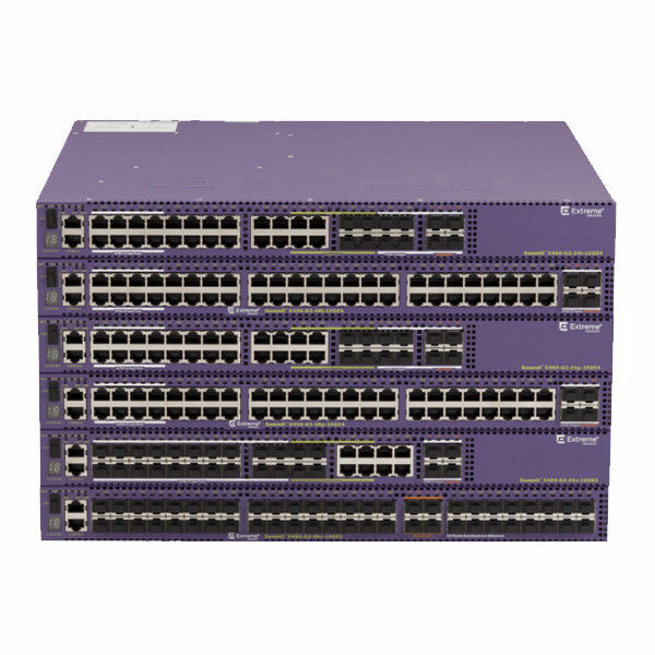 Puertos extremos de la base 48 del puerto de la consola 10GE4 del interruptor X460 PoE+ del RJ45 48x