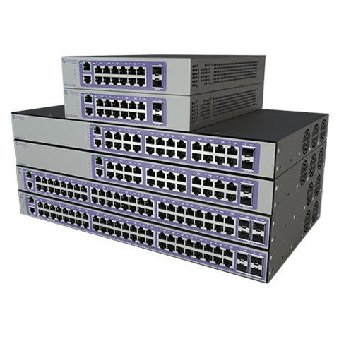 Red 1000 de SFP Extremeswitching de la base-x 16566 210 Gbps de 12T GE2 28 Mpps 20,8