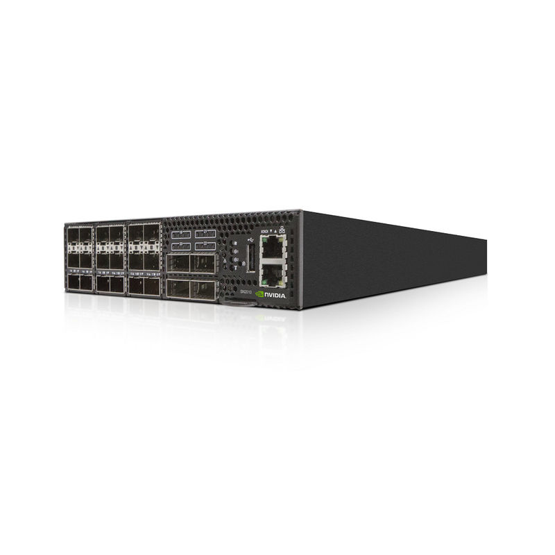 18 SFP28 puertos Linux basaron el interruptor de red de Mellanox Open Source MSN2010-CB2F 25GbE/100GbE