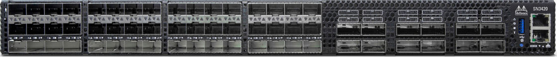 Interruptor MSN3420-CB2F de Ethernet del OEM 25GbE/100GbE Mellanox Open Source del interruptor de red de Mellanox