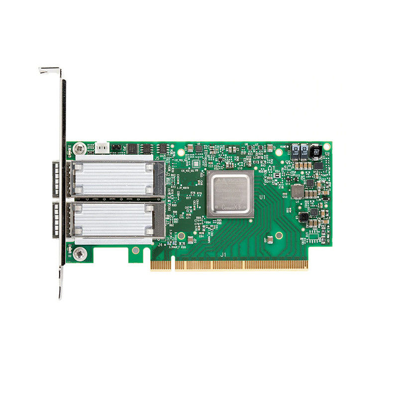 Dual-puerto QSFP28 PCIe3.0x16 de 100GbE NIC Mellanox Network Card MCX516A-CCAT