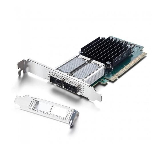 Ethernet Mellanox Nic Cards MCX416A-CCAT 100GbE QSFP28 del EN de PCIe3.0 X16 ConnectX-4