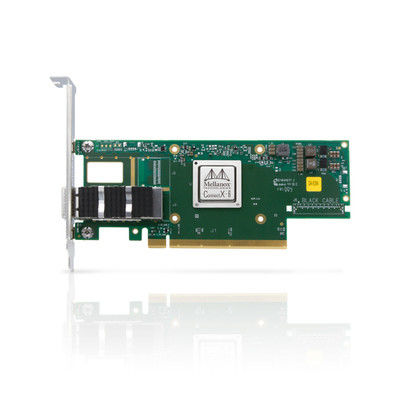 La tarjeta de red de Mellanox del interfaz del EN de ConnectX-6 DX MCX623105AN-VDAT 100GbE se dobla QSFP56 portuario