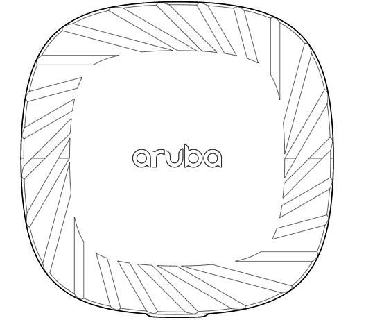 Puntos de acceso inalámbricos unificados antenas internas iAP 505 (RW) 2x2 de Aruba del campus: 2 802.11ax