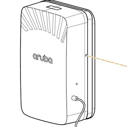 2x2 unificó las series AP 505H (RW) de los puntos de acceso 500H de la hospitalidad AP de Aruba con 1+4 Ethernet PSE USB