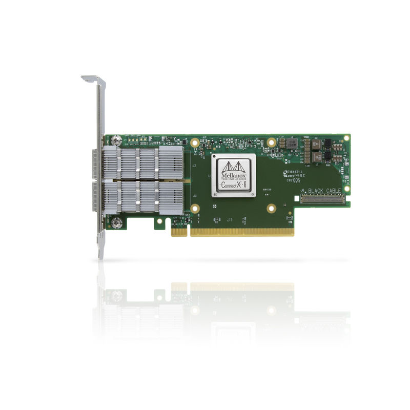MCX653106A-HDAT-SP Tarjeta de red Mellanox 200Gb/S 4*50Gb/S Puertos Ethernet