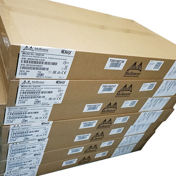 MQM9790-NS2F InfiniBand Mellanox Network Switch 64 puertos 400 Gb/S 32 puertos OSFP no administrados