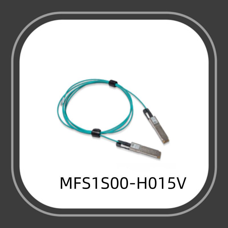 Mellanox AOC DAC cable 200G 15m QSFP56 Aoc Cable de fibra MFS1S00-H015V Cable óptico activo