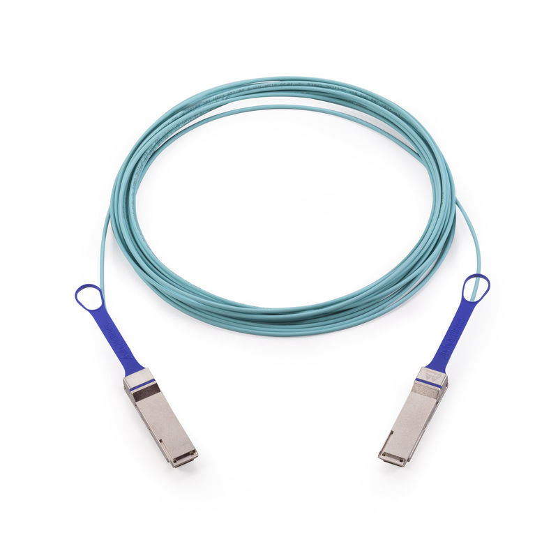 MFA1A00-E005 cable óptico activo InfiniBand EDR hasta el cable de 100Gb/S QSFP LSZH los 5m Mellanox AOC