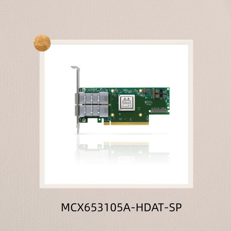 Raíz de Mellanox MCX653105A-HDAT-SP Secure Boot de la aceleración Crypto de la confianza para el servidor