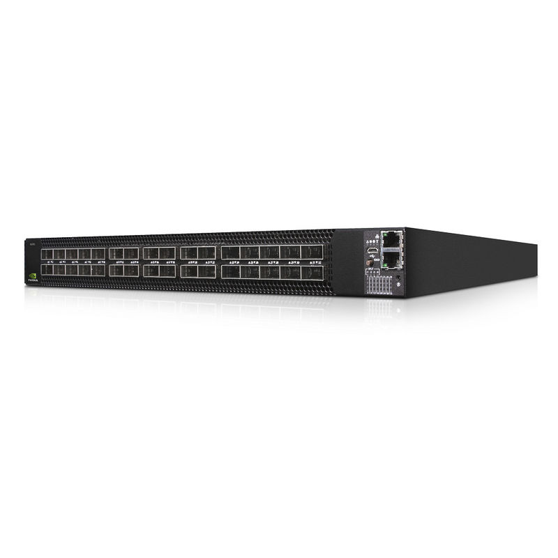 Equipo estándar del carril de la circulación de aire de la CPU P2C de la profundidad X86 de las fuentes del interruptor de red de MSN3700-CS2F Mellanox (CA)