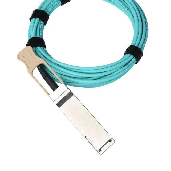 Cable óptico activo de MFS1S00-H005V AOC hasta 200Gb/S IB HDR QSFP56 los 5m