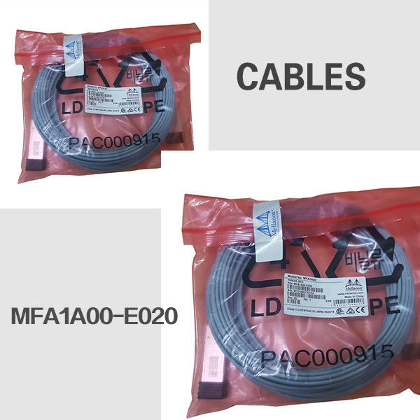 Cable IB 200Gb/S HDR de MFS1S50-H010V Mellanox al estado latente bajo de 2x100Gb/S HDR100 MMF 10m