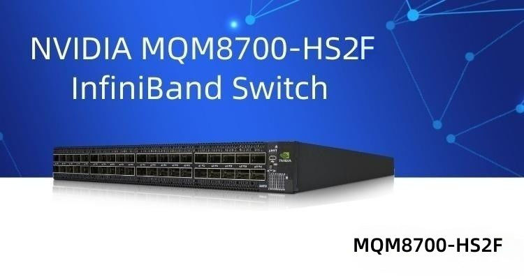 MQM8700-HS2F Conmutador cuántico Mellanox Hdr 40 puertos 200 Gbit/S 40 puertos de banda ancha