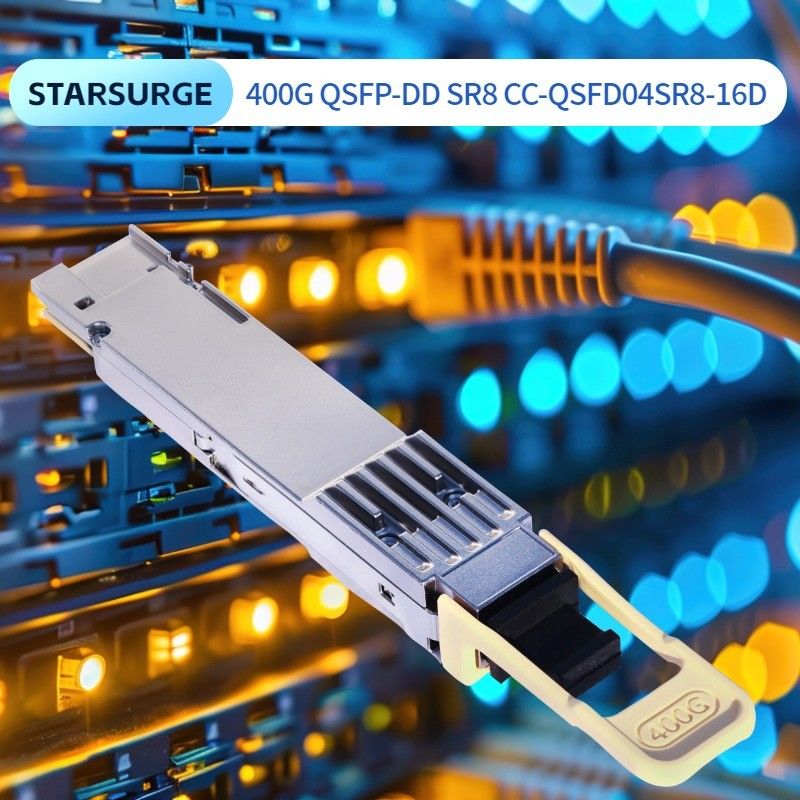Interfaz de gestión del centro de datos CMIS 4.0 Transceptor óptico 400G con enlace SMF de 500 m