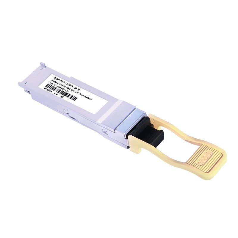 200G-SR4 Transceptor óptico multimodo 200G Diseño enchufable en caliente 1 Max 4W Potencia Min recibida Compatible con OM3/OM4