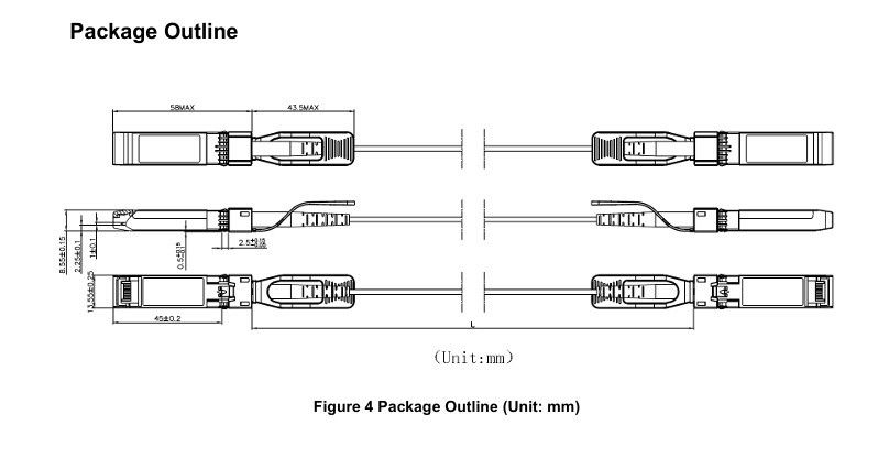 OM3/OM4 Fibra multimodo 25G SFP28 AOC Cable óptico activo con rango de frecuencia de 850 nm y fácil instalación de enchufe y reproducción