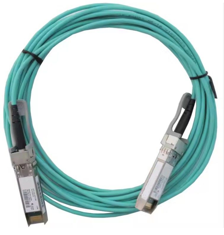 OM3/OM4 Fibra multimodo 25G SFP28 AOC Cable óptico activo con rango de frecuencia de 850 nm y fácil instalación de enchufe y reproducción