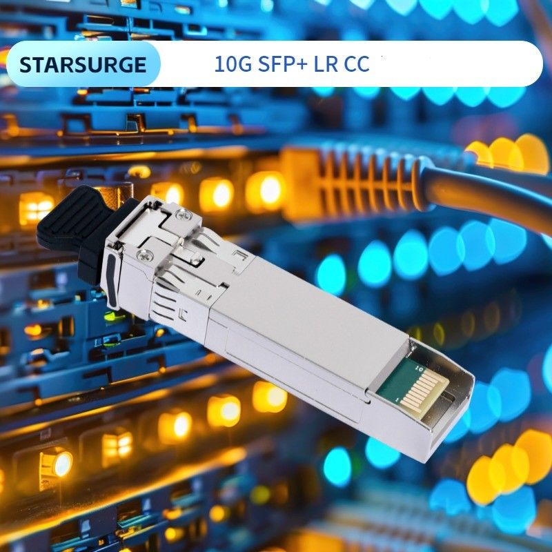 Fibra de tipo multimodo Fibra OM3 red 10G SFP 850nm 300m LC módulo de transceptor óptico para el centro de datos