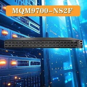 Apoyo Vlan Mqm9700-HS2f Mqm9700-Ns2r Quantum-2 Ndr Interruptor de banda ancha 400GB/S Tecnología avanzada Mellanox