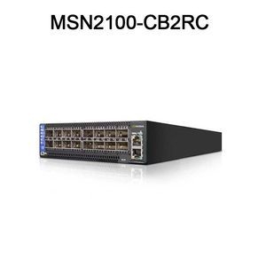 Switch Ethernet abierto 1U basado en Nvidia Mellanox Spectrum con Cumulus Linux MSN2100-CB2RC, 16 puertos QSFP28 y velocidad máxima EDR