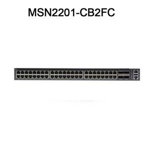 Tecnología Infiniband Potente MSN2201-CB2FC Nvidia 920-9n110-00f1-0c0 48 puertos RJ45 y 4 puertos QSFP28 2 fuentes de alimentación Switch