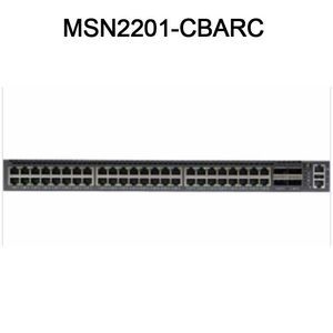 Red de área con tecnología Infiniband Nvidia MSN2201-Cbarc 1gbe/100gbe Switch 1u Cumulus RJ45 48 Qsfp28 4 DC PSU 2 C2p