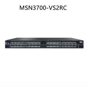 Soporte Vlan Nvidia MSN3700-Vs2RC Spectrum-2 Basado en Switch Ethernet 200gbe 1u Open de 32X200gbe con Cumulus Linux 32 Puertos Qsfp56