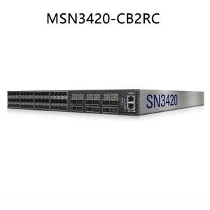 Red personalizable con 64 puertos Mellanox Spectrum-2 basado en Sn3420 25gbe/100gbe Conmutador con soporte Vlan