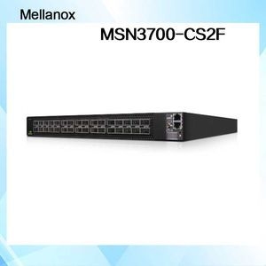 Switch Ethernet abierto de 1U de 100 GbE Mellanox MSN3700-CS2f con Cumulus Linux, 32 puertos, 43.6*433.2*590.6 mm, Chipset Nvidia