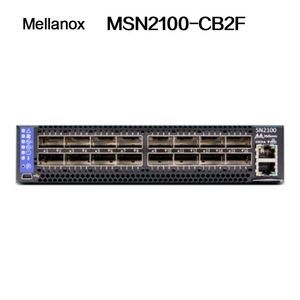 Mellanox MSN2100-CB2f Nvidia Spectrum 1u Switch con función apilada y velocidad de transmisión de 100 Gb
