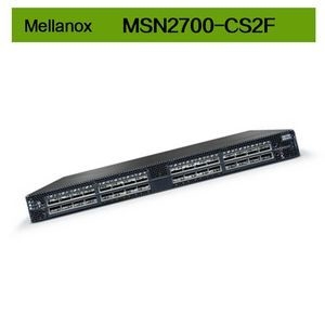 100 Gb de velocidad de transmisión 1u Switch Ethernet abierto con Nvidia Onyx MLNX-OS Mellanox Switch MSN2700-CS2f Basado en el espectro de Nvidia