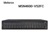 MSN4600-VS2FC Switch Ethernet abierto de 2u con Cumulus Linux, 64 puertos QSFP56, 2 fuentes de alimentación CA, CPU X86, Profundidad estándar P2c