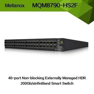 Mqm8790-HS2f Conmutador de red Infiniband y solución de red rápida de Mellanox para redes