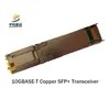 Precio negociable de stock de alta velocidad 10g SFP + RJ45 módulo transceptor para redes confiables.