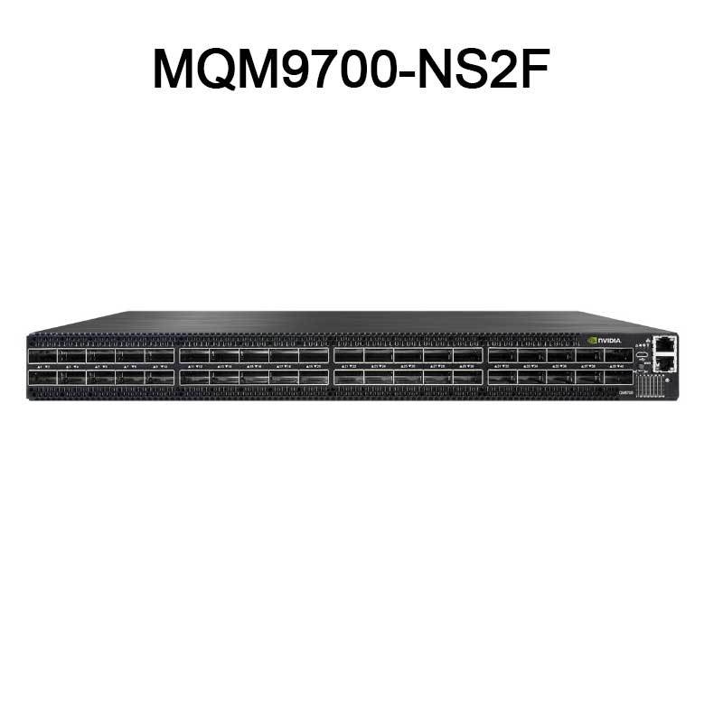 MQM9700-NS2F Mellanox Infiniband Switch Quantum 2 NDR Software 64 puertos NDR 32 puertos Osfp 2 energía