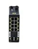 Interruptor de red Ethernet industrial IE-1000-4P2S-LM con el mejor precio, con 4 puertos PoE+ de cobre FE y 2 enlaces ascendentes SFP GE