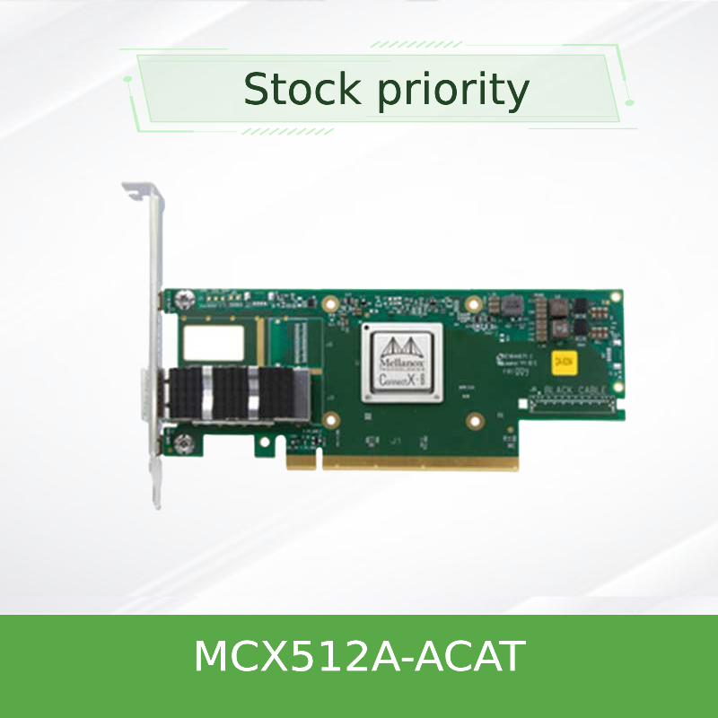 Tarjeta PCIe del adaptador del EN del puerto dual 10 25gbe Sfp28 de MCX512A-ACAT Mellanox Connectx 5 3,0 X8