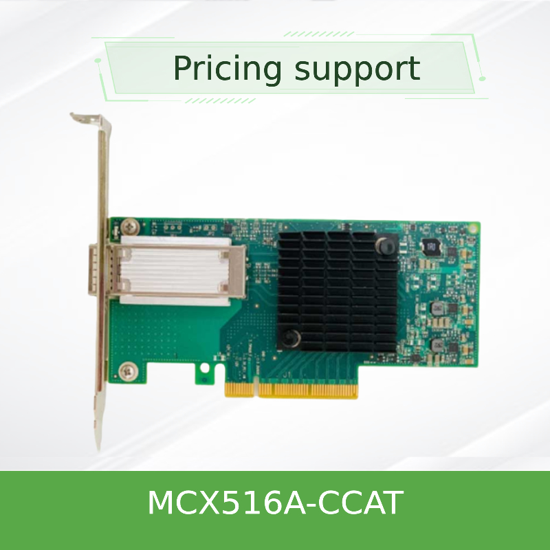 CX516A ConnectX-5 100GbE MCX516A-CCAT Adaptador PCI-E de doble puerto QSFP28