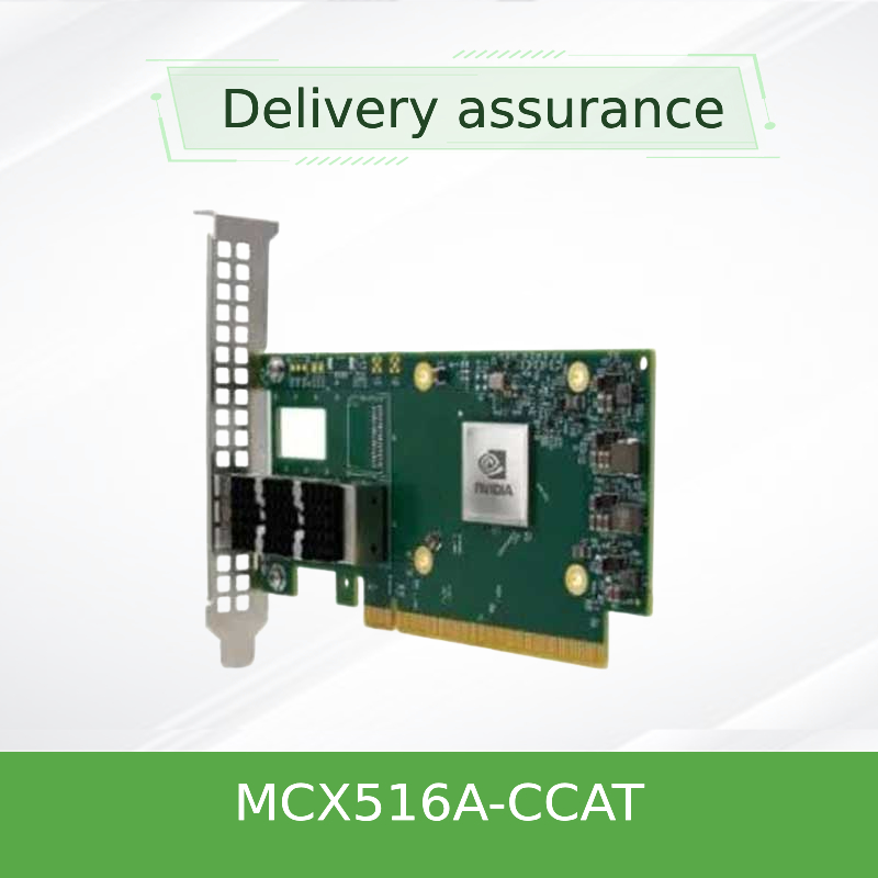Dual-puerto QSFP28 PCIe3.0x16 de 100GbE NIC Mellanox Network Card MCX516A-CCAT