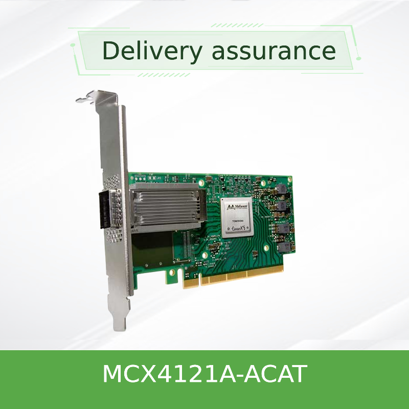 ConectX-4 Lx EN 25GbE Tarjeta de red Mellanox con doble puerto SFP28 PCIe3.0 X8 MCX4121A-ACAT